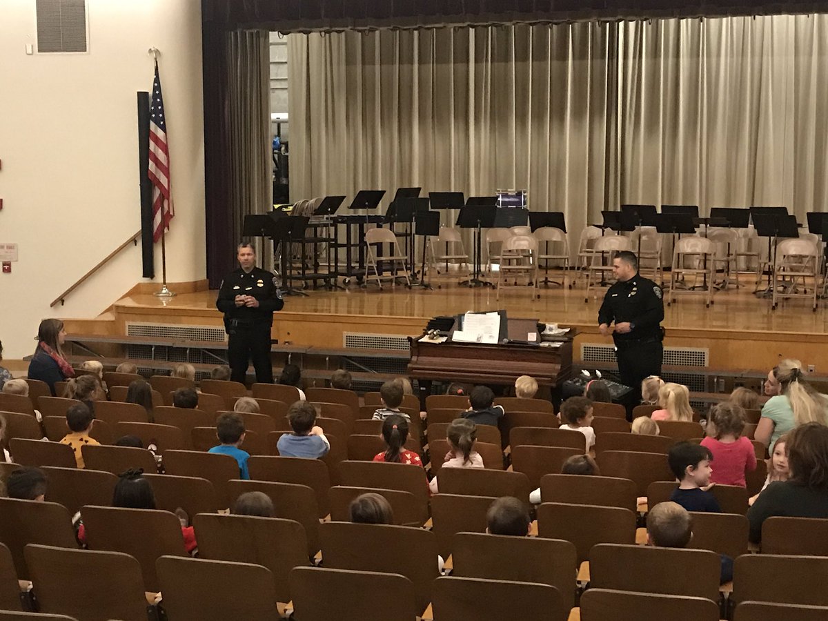 Thank you Officers McGavis &amp; Keicher and K9 Link, from the Erie County Sheriff’s Department, for visiting with our PreK students. This was a great opportunity for our students to hear safety tips as well as see K9 Link in action! We loved it!! #CASlearns #HCSDlearns #K9Roki