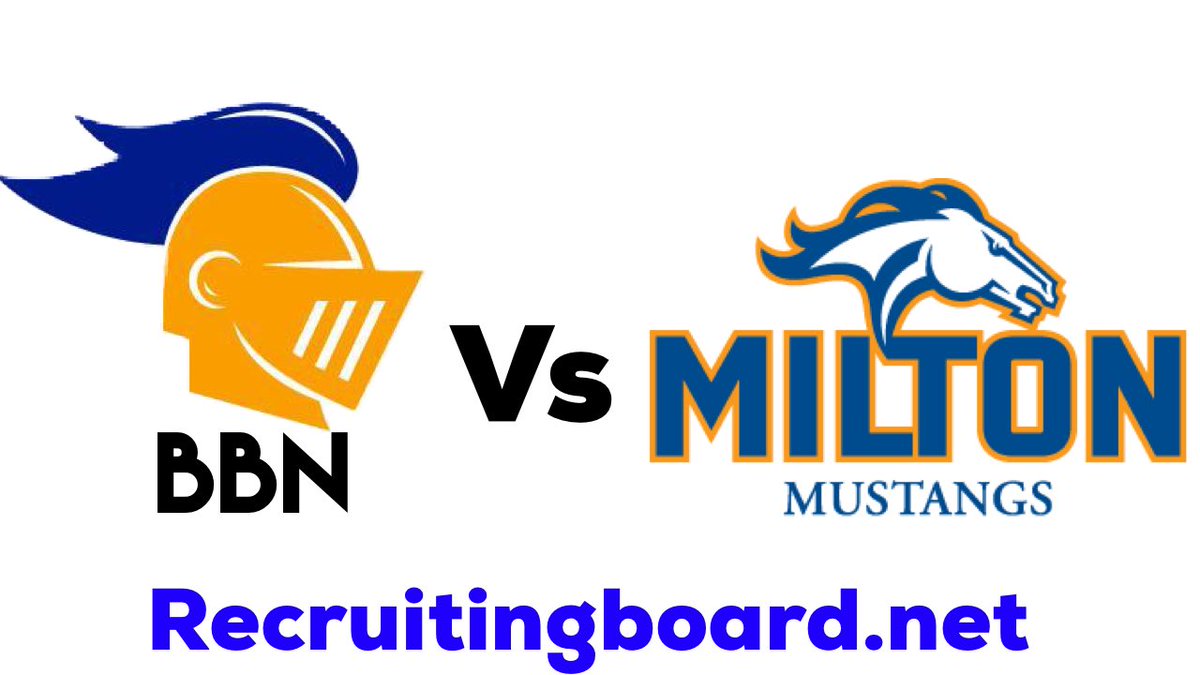 Alex Agrella (@alexagrellarb) on Twitter photo New #YouTube video is up! Highlights of the Milton Academy Vs Buckingham Browne &Nichols! (Best Talent in New England)! youtu.be/i6YjSvNozEo
<a href="/MA_Fball/">Milton Academy Football</a> <a href="/BBN_Athletics/">BB&N Athletics</a> <a href="/MassVarsity/">MassVarsity</a> <a href="/ISLSPORTS/">The ISL</a> <a href="/BGlobeSports/">Boston Globe Sports</a> New #YouTube video is up! Highlights of the Milton Academy Vs Buckingham Browne &Nichols! (Best Talent in New England)! youtu.be/i6YjSvNozEo
<a href="/MA_Fball/">Milton Academy Football</a> <a href="/BBN_Athletics/">BB&N Athletics</a> <a href="/MassVarsity/">MassVarsity</a> <a href="/ISLSPORTS/">The ISL</a> <a href="/BGlobeSports/">Boston Globe Sports</a>