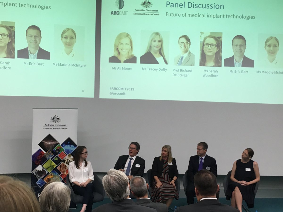 Interesting panel discussion on innovation, regulations and personal outcomes at the launch of <a href="/arccmit/">ARC CMIT</a>.