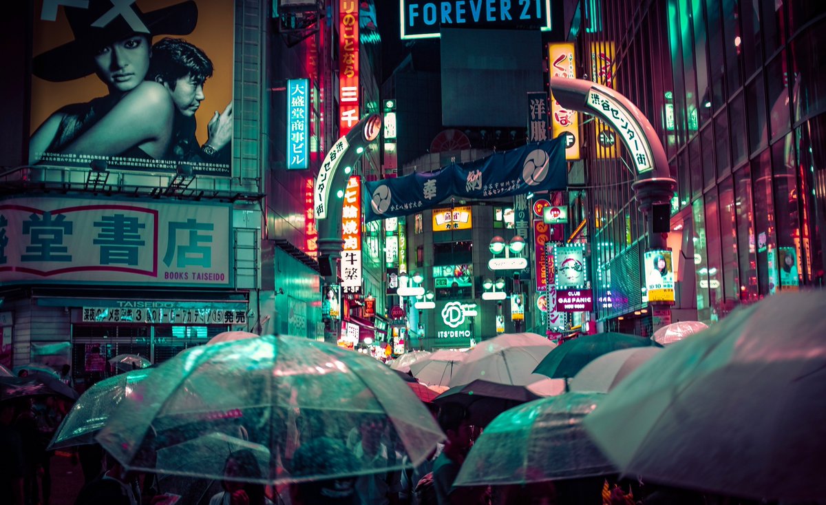 LightsLuster's tweet photo. Like something from a sci-fi scene the streets of Shibuya Japan will fill you with awe and wonder. Have you been here? 

Share a memory! ✈️⛩️🕋📸

Photo Cred: Alex Knight

#japan #scifi #world #city #light #photography #magic #rain #color #beauty #shutterbug #feature #follow https://t.co/4FDVGwsOOF