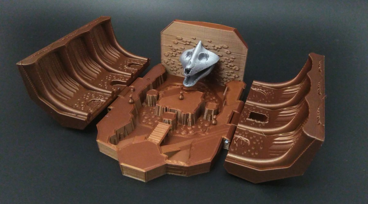 Plas3D's tweet image. Another impressive model by @miniworld3d, the Dodongo&apos;s Cavern 💀. The model speaks for itself👏 It is a 5-pieces model that can be easily assemble in a minute. Available on @MyMiniFactory. #plas3d #miniworld3d #dodongocavern