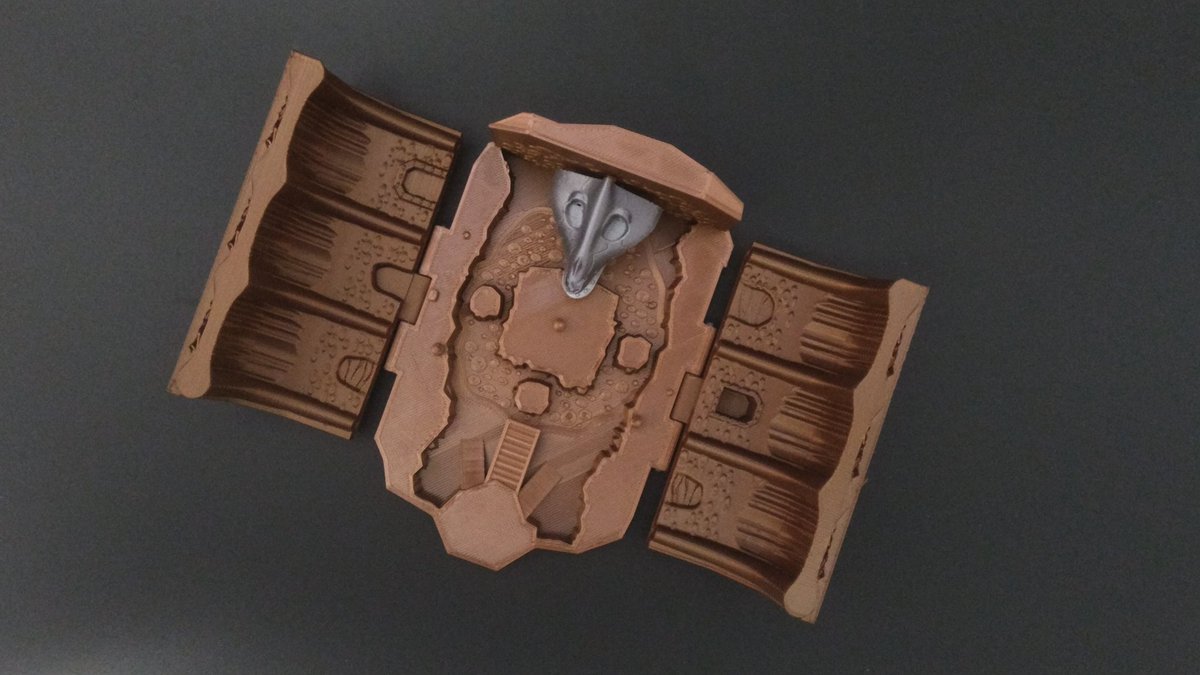 Plas3D's tweet image. Another impressive model by @miniworld3d, the Dodongo&apos;s Cavern 💀. The model speaks for itself👏 It is a 5-pieces model that can be easily assemble in a minute. Available on @MyMiniFactory. #plas3d #miniworld3d #dodongocavern