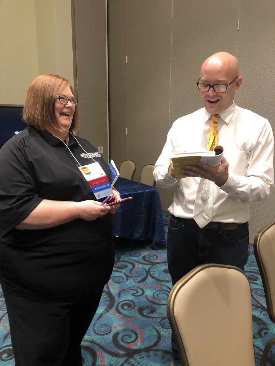 senyda's tweet photo. Aww yes @dpingel made it through all 💯! Thanks @dpingel for always being a positive force and to @MelissaBMarvin for the support! @chirpmaggie great job!!We make a great team! And @jmattmiller was awesome!  #UTechMDC19 #psjafamily #psjatech #BeKind https://t.co/DZKb9Kix2f