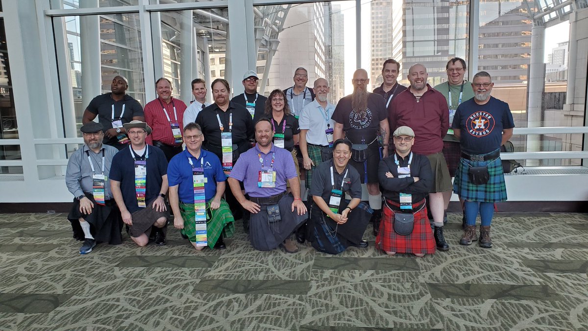 SQLBek's tweet image. #PASSSummit #sqlkilt!!