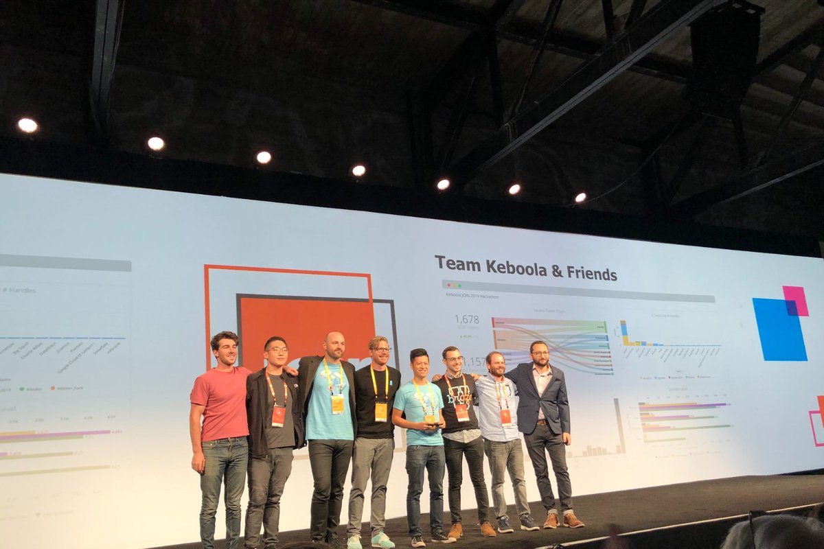 keboola's tweet image. Team Keboola wins the @LookerData Hackathon for &quot;Best Hack of Data Analysis: at #JOINdata!

Congrats to @VFisa @michal_synek @mwong023 for their winning entry. 
#JOIN2019 #Looker_Hack