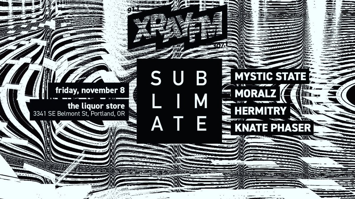 PDX Mandem (@pdxmandem) on Twitter photo Tune in to <a href="/xrayfm/">XRAY.fm</a> 📻 tonight at 11pm for a 2 hour episode of Beats, Bass & Beyond ft. Mystic State 🇬🇧, <a href="/Lurkybeats/">Lurky (JT Ortiz)</a> & <a href="/KidLogic/">KidLogic</a> ahead of tomorrow night’s show at <a href="/theliqpdx/">The LIQ</a> presented by <a href="/sublimatepdx/">SUBLIMATE RECORDS</a> 🔥🏆🔊 107.1/91.1FM | Worldwide at XRAY.fm 📡🌐 Tune in to <a href="/xrayfm/">XRAY.fm</a> 📻 tonight at 11pm for a 2 hour episode of Beats, Bass & Beyond ft. Mystic State 🇬🇧, <a href="/Lurkybeats/">Lurky (JT Ortiz)</a> & <a href="/KidLogic/">KidLogic</a> ahead of tomorrow night’s show at <a href="/theliqpdx/">The LIQ</a> presented by <a href="/sublimatepdx/">SUBLIMATE RECORDS</a> 🔥🏆🔊 107.1/91.1FM | Worldwide at XRAY.fm 📡🌐