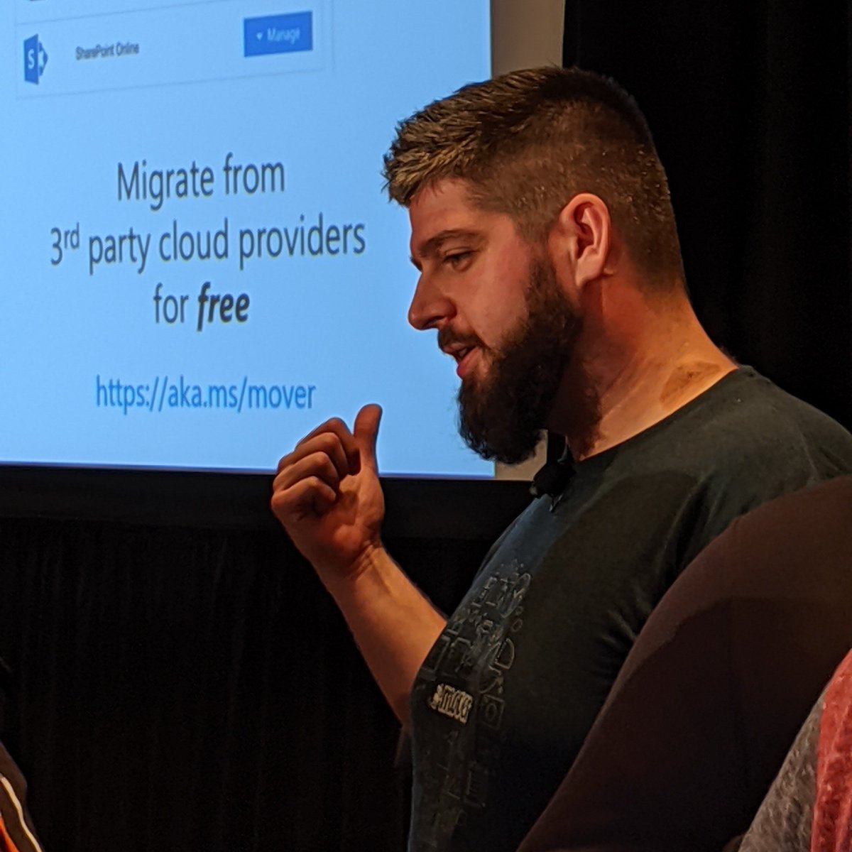 .<a href="/SharePoint/">Microsoft SharePoint</a> Migration roadmap 🛣️

SharePoint Migration Tool updates: aka.ms/SPMT #SPS2019

New Migration Manager: aka.ms/MigrationManag… #orchestrate

New <a href="/Mover_io/">Mover</a> value: aka.ms/Mover #selfserve 

➡️ #SharePoint #OneDrive #MicrosoftTeams #Microsoft365