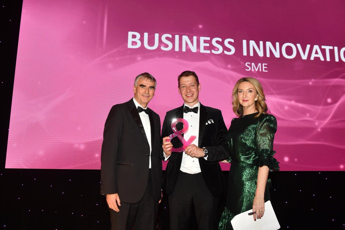 The winner of the Business Innovation Award - SME is <a href="/WFSTechnologies/">WFS Technologies</a>! WFS’s goal is to provide real-time insight into structural health and flow condition. Congratulations! #OGUKAwards19 #OilandGasPeople #OilandGasProud