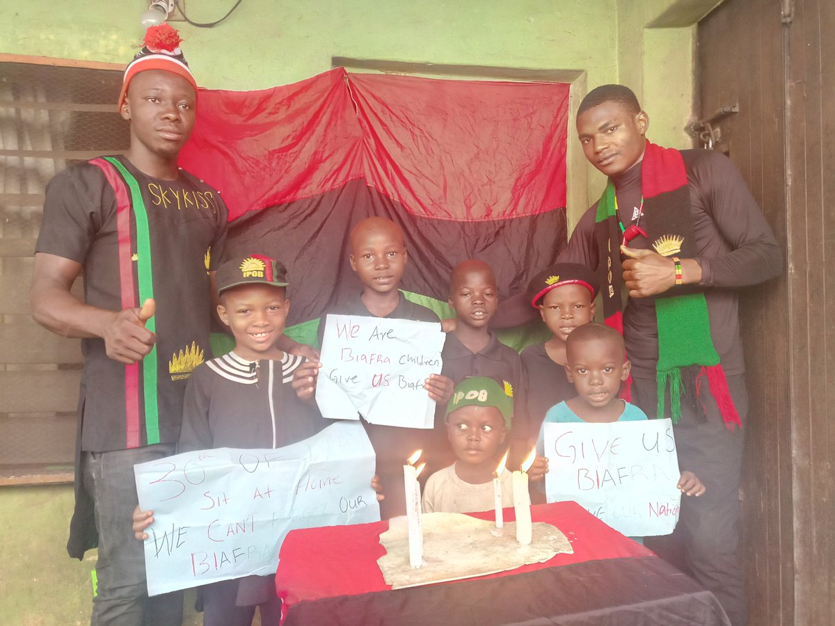 Igala speaking Biafra children have stand up to fight for their freedom, no going back, Biafra or nothing
God bless igala speaking Biafra
God bless MNK 
God bless Ipob worldwide