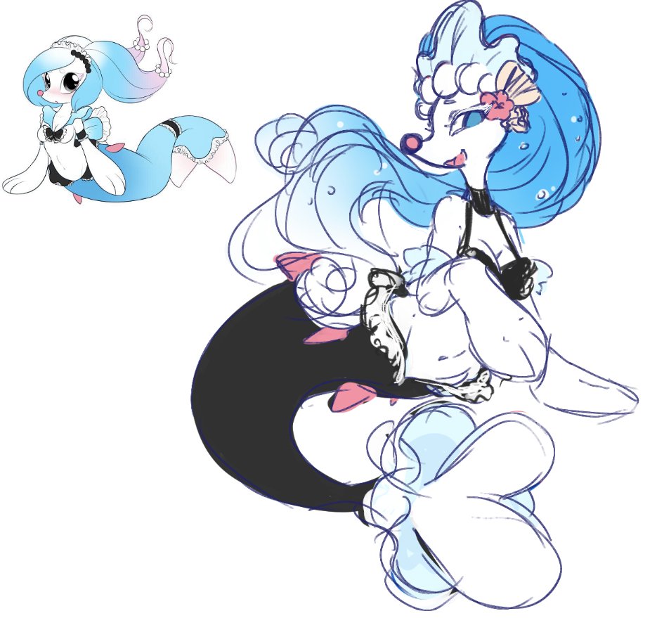 In the process of reworking my old Primarina OC to recover from the pain wh...