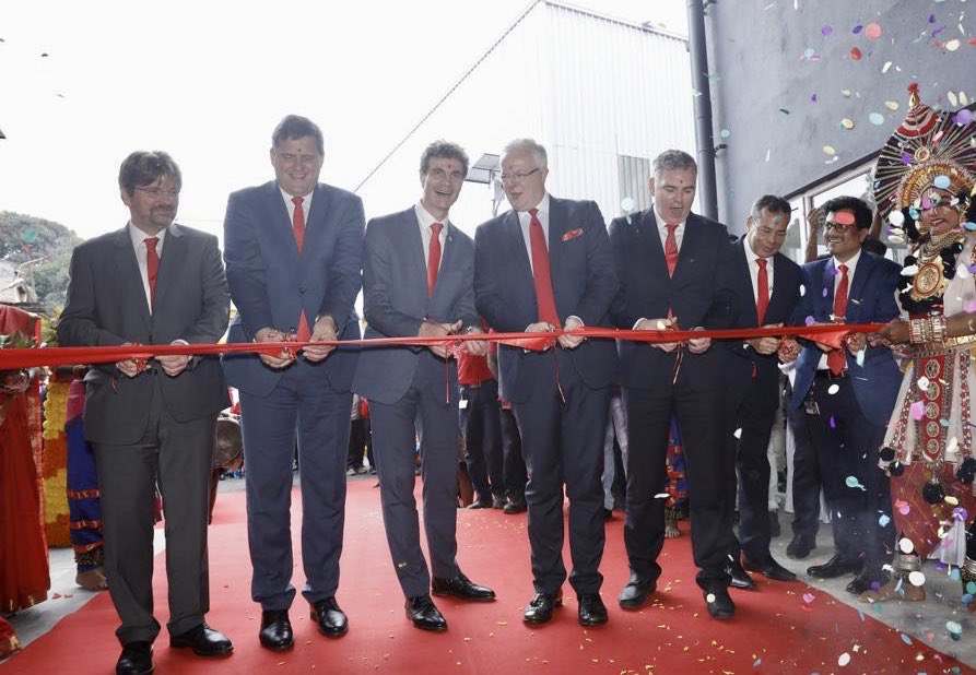 JCKugener's tweet photo. Honoured to inaugurate the factory expansion of the #Luxembourg company @Ceratizit_Tools in #Bengaluru 🇱🇺🇮🇳 and meet the members of the Board of #Ceratizit active in #India since more than 20 years with production sites in #WestBengal and #Karnataka #Teamcuttingtools https://t.co/dM6Cpq3QNh