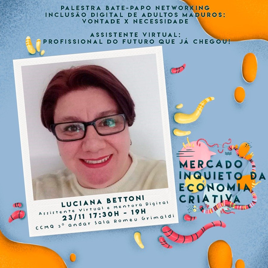 aeassistente's tweet image. É amanhã (23)! 
Vamos interagir, trocar ideias e fazer networking! Conto com tua presença!
#aeassistente #LBMaisDigitalEComunicação #QueroSerAssistenteVirtual #ProfissionalDoFuturoQueJáChegou  #Eventos #InclusãoDigital #AdultosMaduros  #PortoAlegre #miecpoa  #POAInquieta