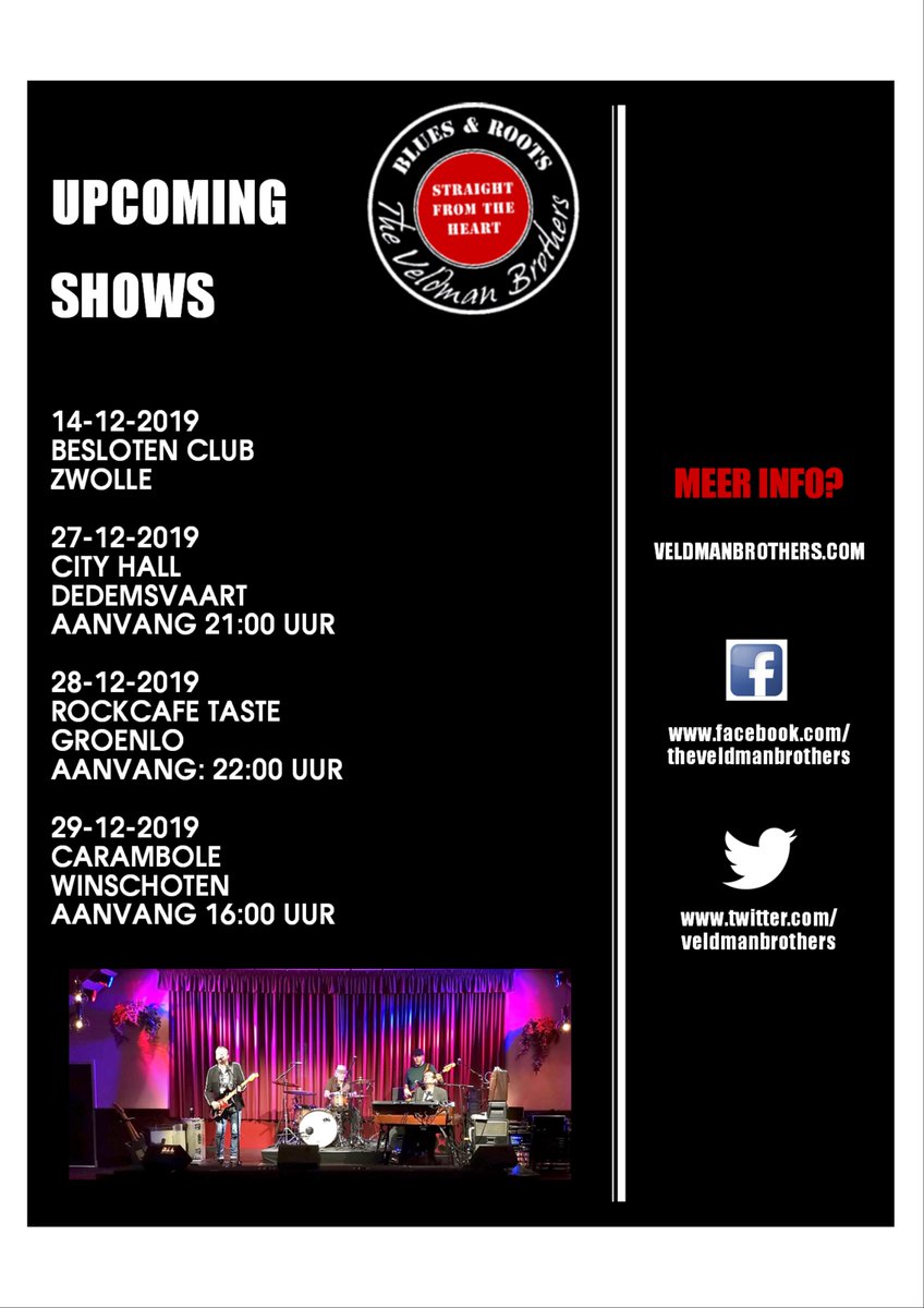 Upcoming december 2019