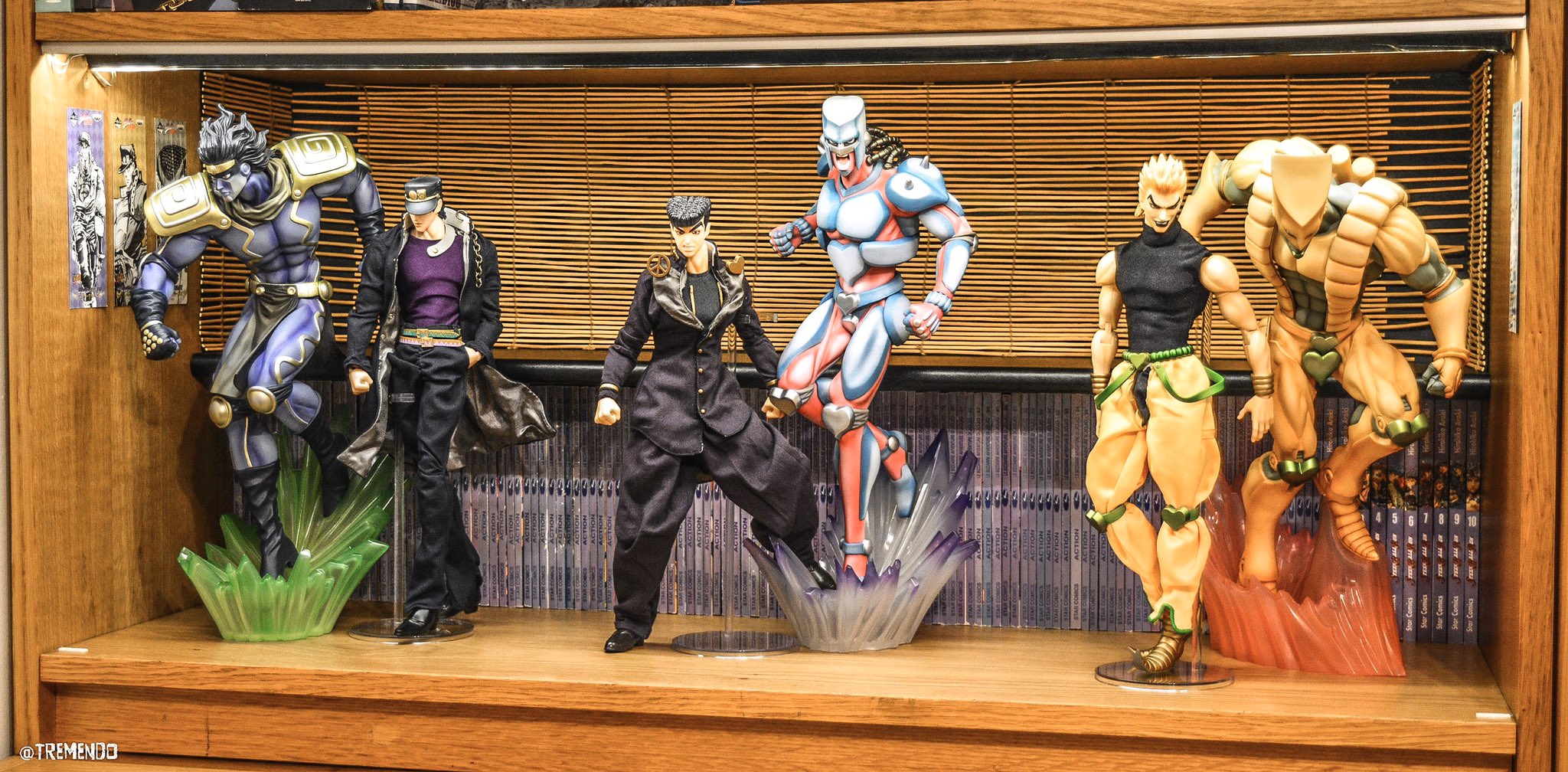 RAHスタープラチナ&ザ・ワールド ジョジョ3部スタチュー