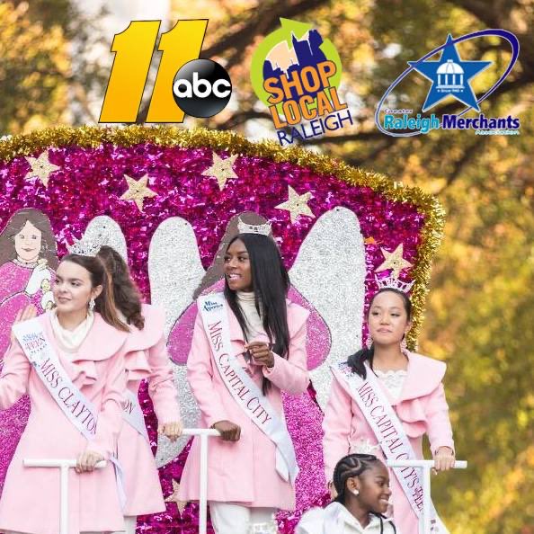 Tomorrow in Raleigh: 75th #Raleigh #ChristmasParade - the 2016 Capital City sisters representing their new state and national titles! 
·
#sisterhood #raleighparade #missamerica #mncoteen #shoplocalraleigh #raleighchristmasparade #misscapitalcity #triplec #outstandingteen