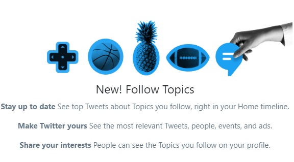 absolutelyben's tweet image. New to Twitter! Looking forward to seeing the #FollowTopics feature in action.