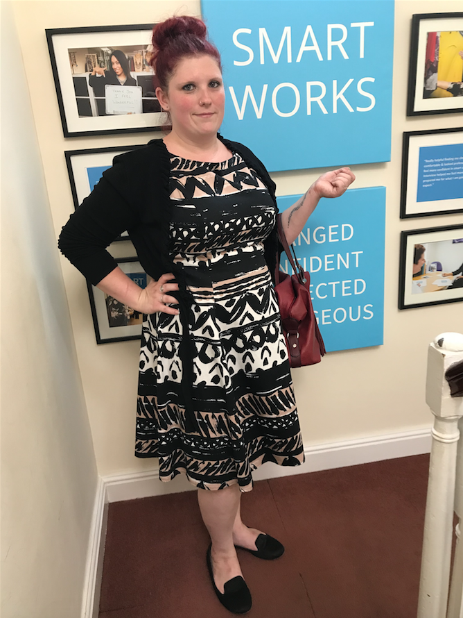 💙 SHE GOT THE JOB! 💙 Congratulations to Lauren who visited us recently for her second dressing.  Like all of our clients, once they have received a job offer, they can come back to receive a capsule collection.  We wish you every success Lauren!  #smartworks