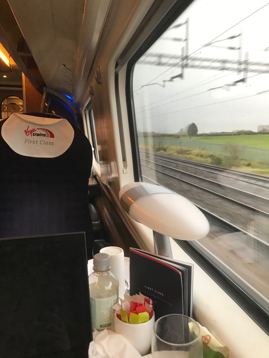 Stubby_WPRFC's tweet photo. @VirginTrains on my last commute with you guys. Thanks for amazing service and some golden social media posts. https://t.co/EcfQVASSzk
