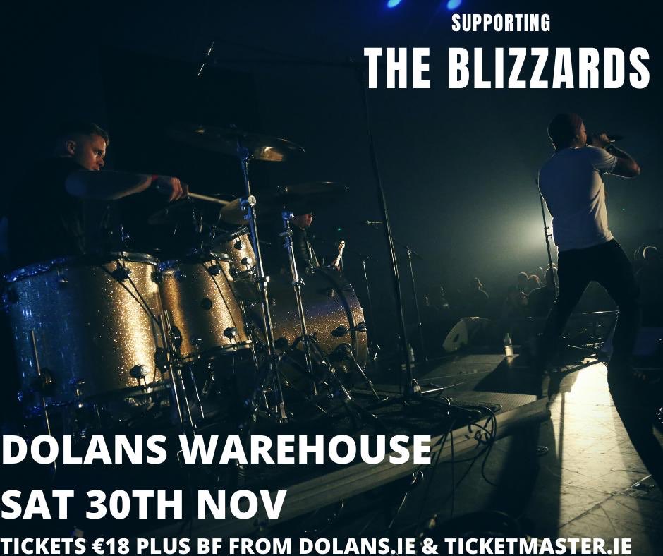 Jestermusik's tweet photo. We will be opening for @theblizzards Sat 30th Nov in Dolans Warehouse. Get your tickets now https://t.co/6v60O0JBcw or https://t.co/I5nJDgH77o #dolans #gigs #theblizzards #supportact #limerickgig https://t.co/t6pKbDsGdQ