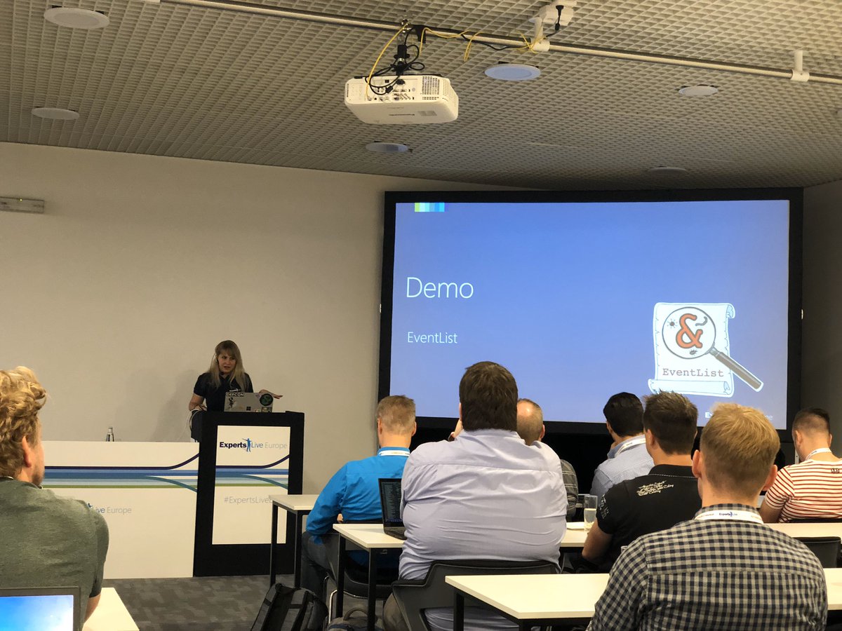 Cool! <a href="/MiriamXyra/">Miriam Wiesner</a> just showed off EventList herself! #ExpertsLiveEU !
