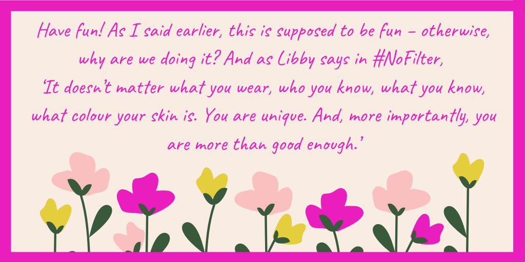 Here is the final #NoFilter tip from the wonderful @Scribbler_Maxi, and we think it's the best one yet! 🌟 amzn.to/2KArY2M