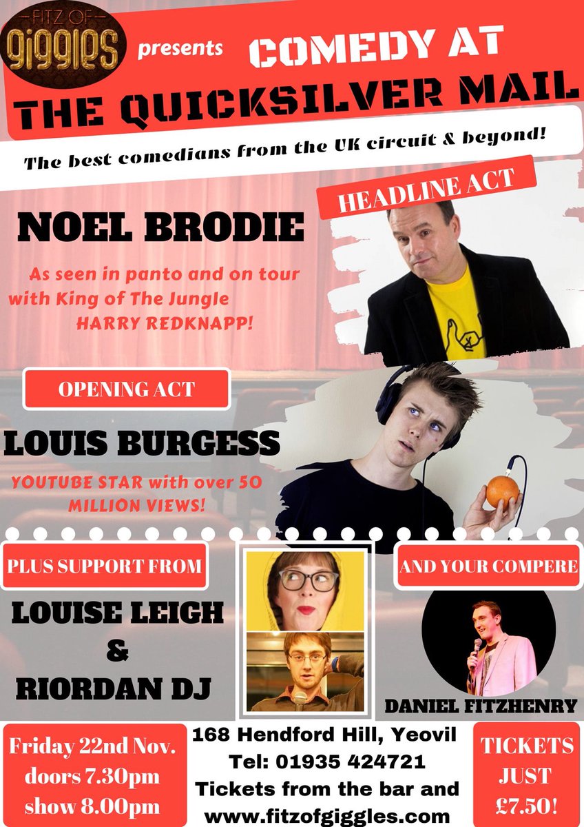 QuicksilverMail's tweet image. Tonight people. Reserve your tickets now for pick up on the door 👍🍻