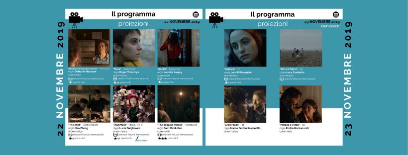 📽 <a href="/Fiaticorti/">Fiaticorti</a> Film Festival, 20^ edizione del #festival internazionale del #cortometraggio a #Istrana Doppio appuntamento
#oggi #venerdì 22/11 - 3° Serata #Fiaticorti20
#domani #sabato 23/11  -#Fiativeneti con gli autori
ℹ️ Info e programma completo ➡️ fiaticorti.it