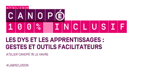 Canope_76_LH's tweet photo. [#labinclusion] 🔔 Semaine du #handicap et de l'inclusion scolaire à @Canope_76_LH 

Animations et conférence de M. Roussel, enseignant référent au Centre Ressources #Autisme 

📌 Mercredi 4 décembre 14h-18h

▶️ https://t.co/Ou6xAUQfOC https://t.co/Rl3Rva9MIk