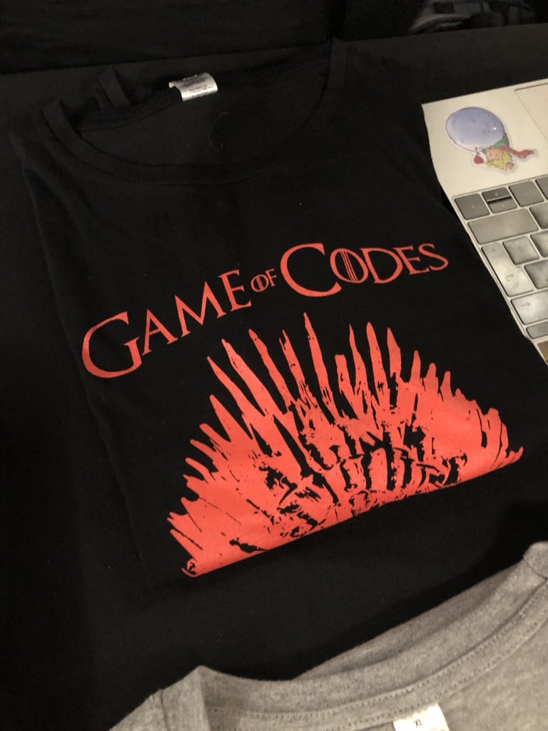 fsoleraracil's tweet photo. Awesome T-Shits at @Intelygenz stand in #commit2019 https://t.co/UFMy1zDIXs