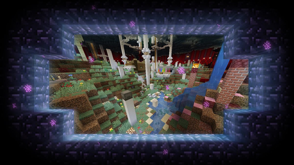 Minecraft tweet media