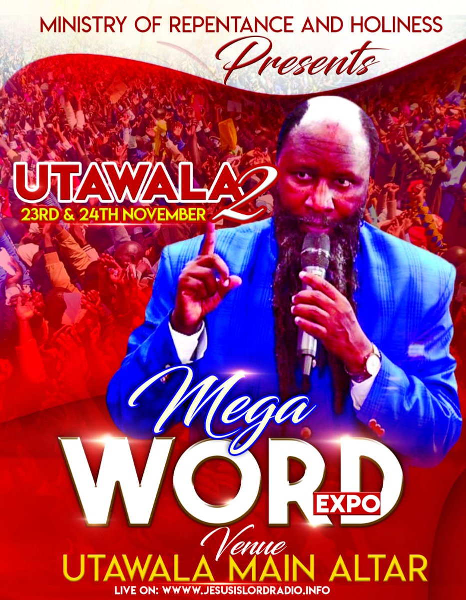 nyakiti2016's tweet photo. Nobody can afford to miss #UtawalaWordConference come this Sat 23/11/19 and Sun 24/11/2019, Ezekiel 38:, And so I will show my greatness and my holiness, and I will make myself known in the sight of many nation's. Then they will know that I am the Lord. https://t.co/ee3pIaFwCY