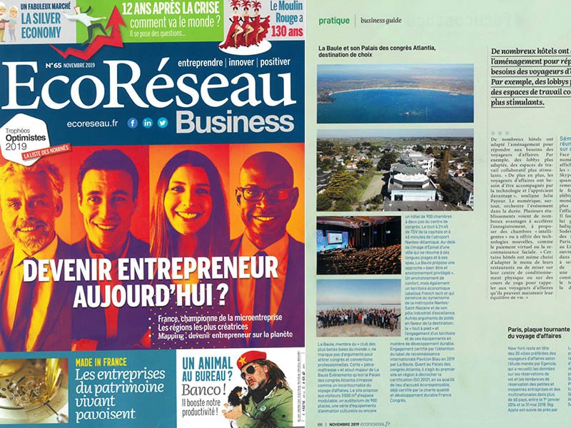 LaBauleEvents's tweet photo. [DANS LA PRESSE] 📰 On parle de @LaBauleEvents dans le dernier numéro d'@EcoReseau 🕵‍ #LaBaule, une destination de choix, un territoire économique #FrenchTech, au cœur d’un pôle industriel d’excellence #cacestlabaule #MICE #eventprofs 👉 + d’info : https://t.co/X4u5M5tc3d https://t.co/UzMUZWY08k