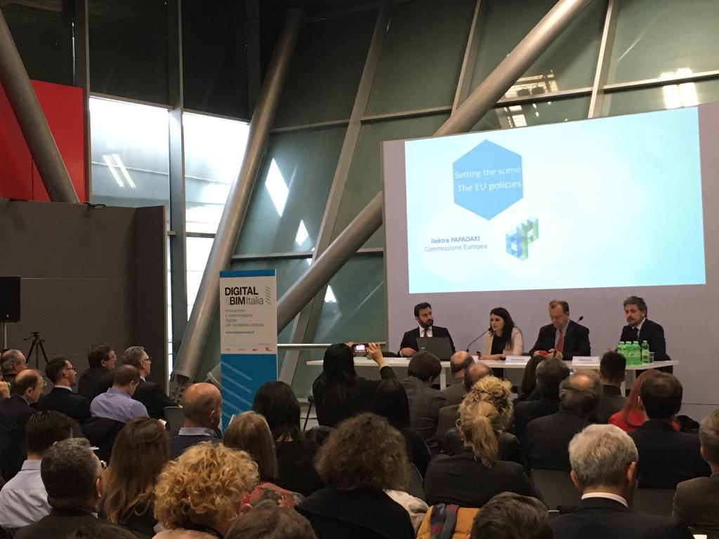 era_rental's tweet image. .@IlektraPd from @EU_Growth is presenting the Digital Industrial Platforms and reminding us of the new Commission&apos;s priority for a Europe fit for the #DigitalAge
#DigiPLACE
#DigitalConstruction