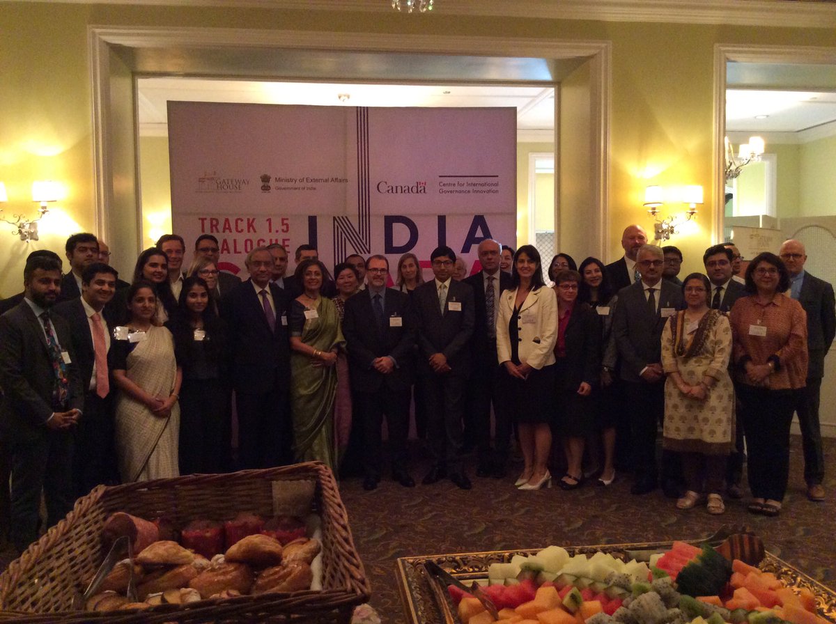 MiaYenCanada's tweet photo. Pleased to participate in ๐จ๐ฆ๐ฎ๐ณ Track 1.5 Dialogue in #Mumbai today. I attended the last Dialogue in #Ottawa just over a year ago before getting on a โ๏ธ to start my posting in #Chandigarh. Thanks again to @GatewayHouseIND and @CIGIonline for hosting.
#CanadainIndiaweek https://t.co/S4uIPXEghB