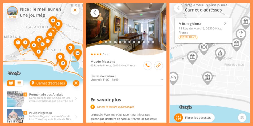 explorenca's tweet photo. ["Nice : le meilleur en une journée"] 🌴

Stéphanie et Frédéric du blog @itinerairesphot partagent avec vous le circuit idéal pour découvrir #Nice06 et ses secrets 😉

📱 Rendez-vous sur l'application #Escapad.
👉  https://t.co/dAKwI2TOTY

#ExploreNiceCotedAzur 
#CotedAzurFrance https://t.co/VCyRcwjlIQ