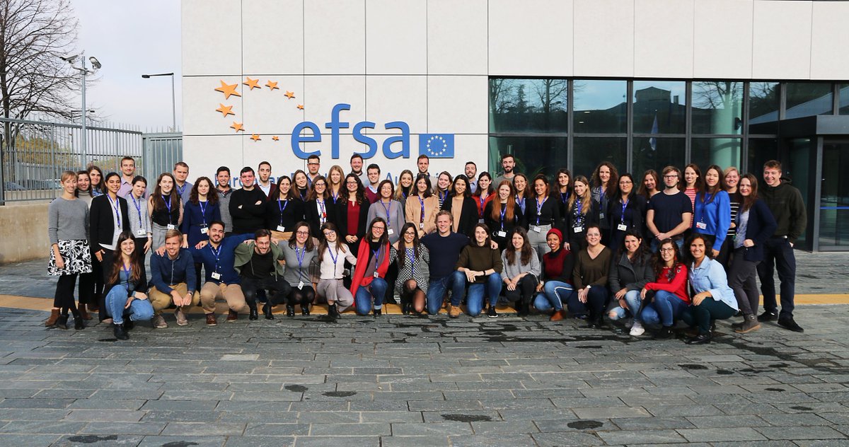 Motivated and enthusiastic, in these 3 weeks our newcomers have made the first steps into their #future . Always important for us to stress the great contribution our #trainees give to EFSA’s work! #EFSACareers #EFSAtrainees #YourFuture