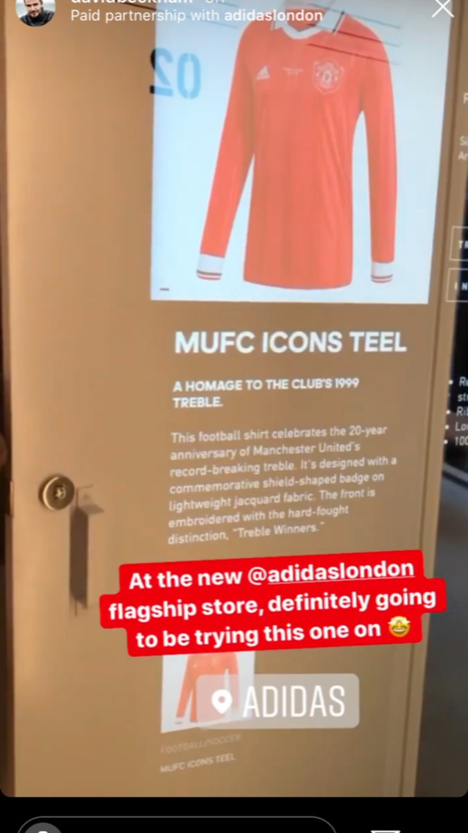 Q4RetailDesign's tweet image. The one and only @davidbeckham visited the new @adidas store this week. Brilliant to see a football legend interact with our new store technology. Dream big, achieve bigger.