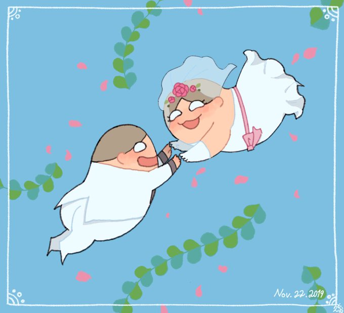 「花びら 結婚」のTwitter画像/イラスト(人気順)