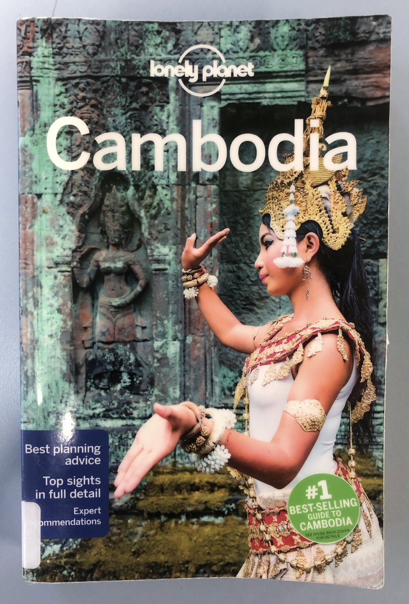 CheahMilly's tweet image. 45 days till Cambodia 🇰🇭 ✈️ 
.@annbasel .@biancapayitfor1 
.@TESOLoz .@MissRDavid 
.@CarlyLMartinez2 .@pearlorwin .@KateHarris003 

Borrowed .@lonelyplanet 
Travel Guide Book on Cambodia from #WoollahraLibrary in Double Bay. 🤓

#iroundsnsw #payitforwardtours