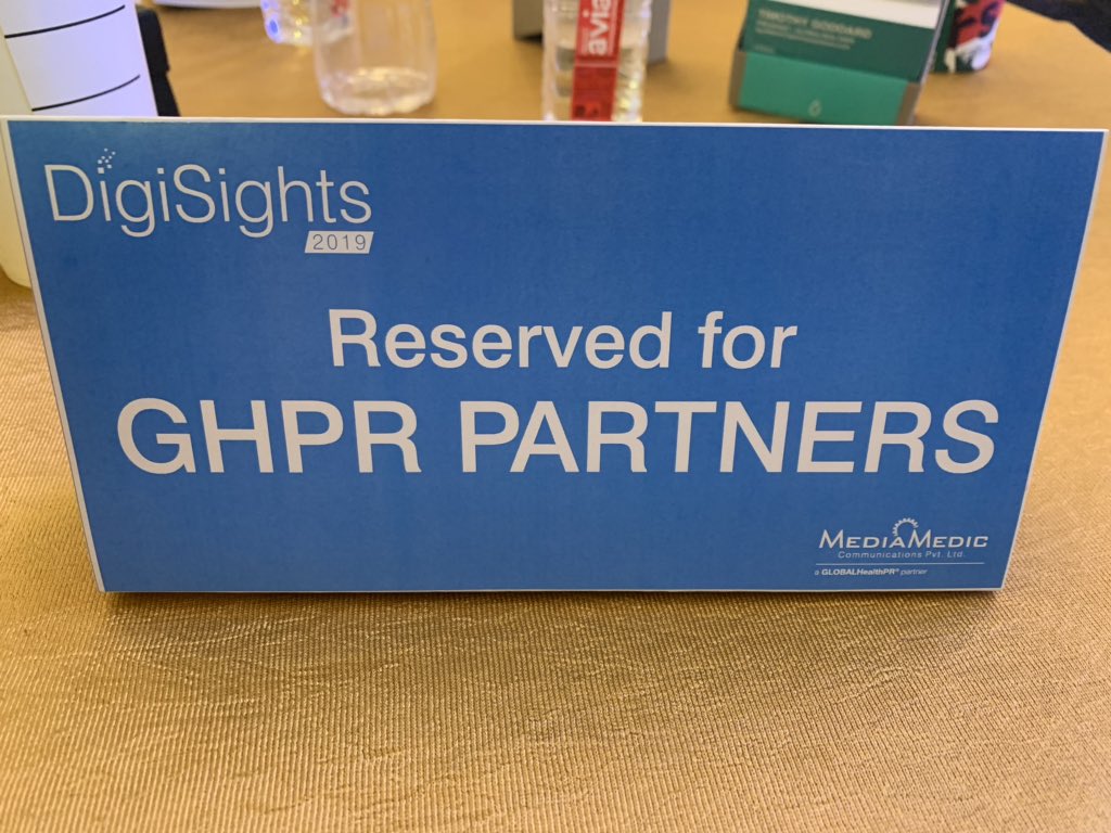 Proud to be able to take part in a great session today at #DigiSights. Thanks to <a href="/MMCommn/">MediaMedic Commn</a> for bringing together such a great group of presenters. #GHPRconnects