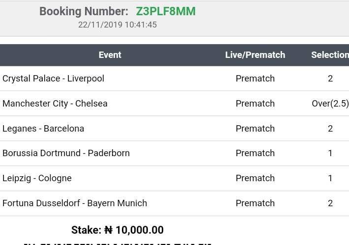 surepunter's tweet photo. Here we go!!!!

5+ODDS for the weekend 💥

Stake high✅✅✅✅

Bet9ja: Z3PLF8MM 💯

Pls RETWEET for others to benefit.

Be gambling-aware. Nothing is 100% sure.

#TGIF #mompha #NairaMarley #WhatsApp #FridayFeeling #Davido https://t.co/2tVzGd8C8U