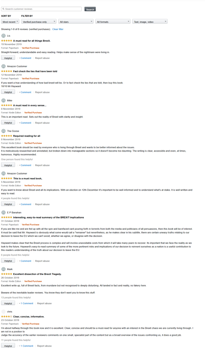 BTW, on your way out, can I very gently steer you towards my book? "Slaying Brexit Unicorns" busts two dozen Brexit myths, and examines the reality of no deal and trade on WTO terms. People who've read it seem to like it.  Out now on Kindle & paperback. https://www.amazon.co.uk/dp/B07Z1FTRQW/?&_encoding=UTF8&tag=bre3-21&linkCode=ur2&linkId=5bc2de1ee25940e991b9b24138ffddaf&camp=1634&creative=6738