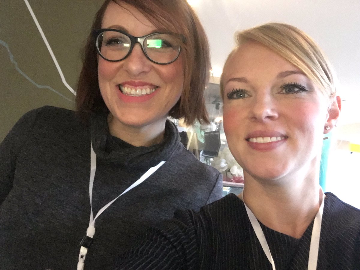 Helen and Popsy from Team West Yorkshire Patoss. Enjoying #DecodingSpLD so far! #dyslexia #conference