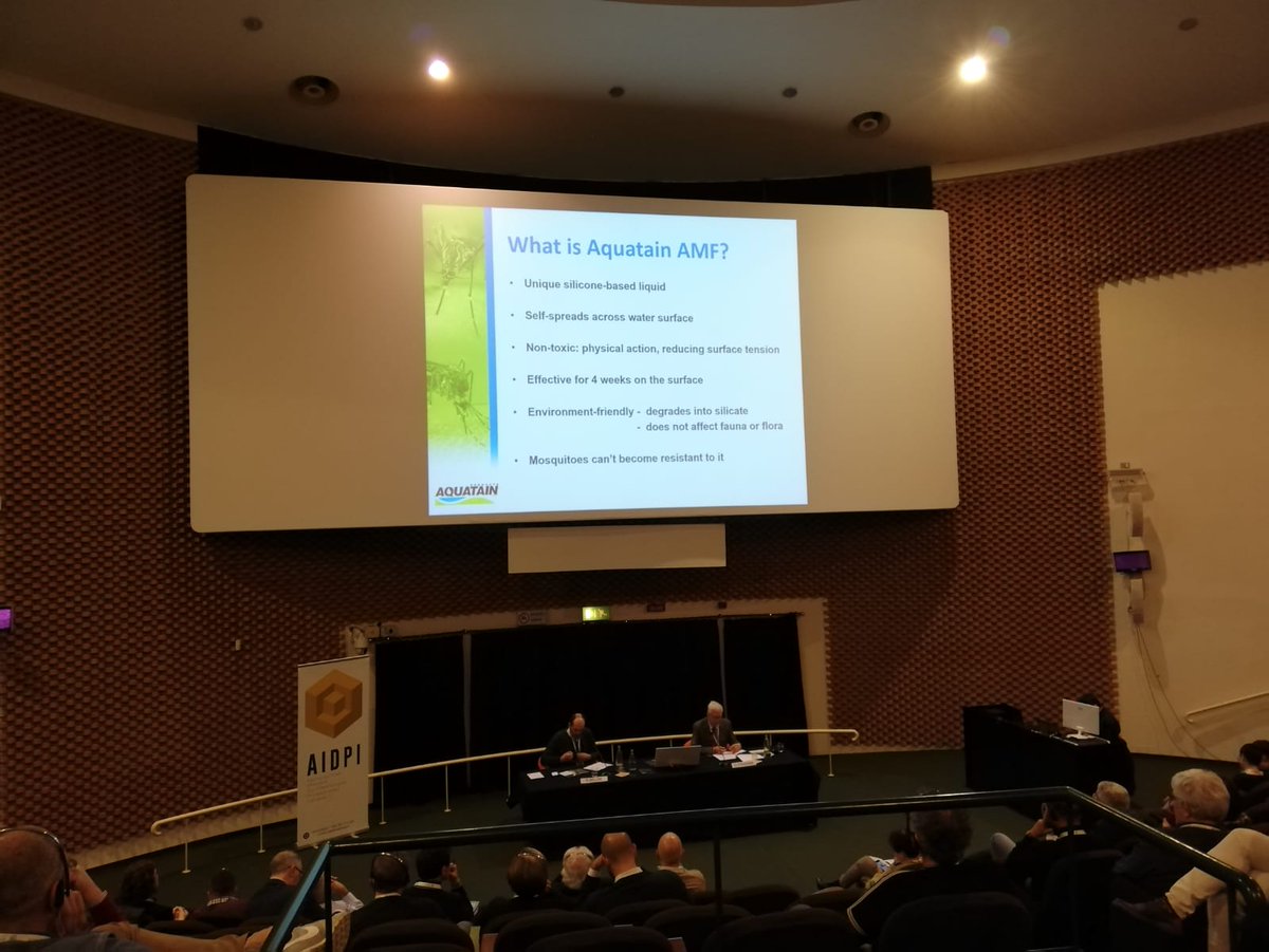 BLEU_LINE_GROUP's tweet photo. Il "papà" di Aquatain, Graham Stracham, al convegno internazionale sulla gestione dei culicidi di Ravenna! #ipm #aquatain #bleuline #mosquitoes #zanzare https://t.co/vQfiqVDsAZ