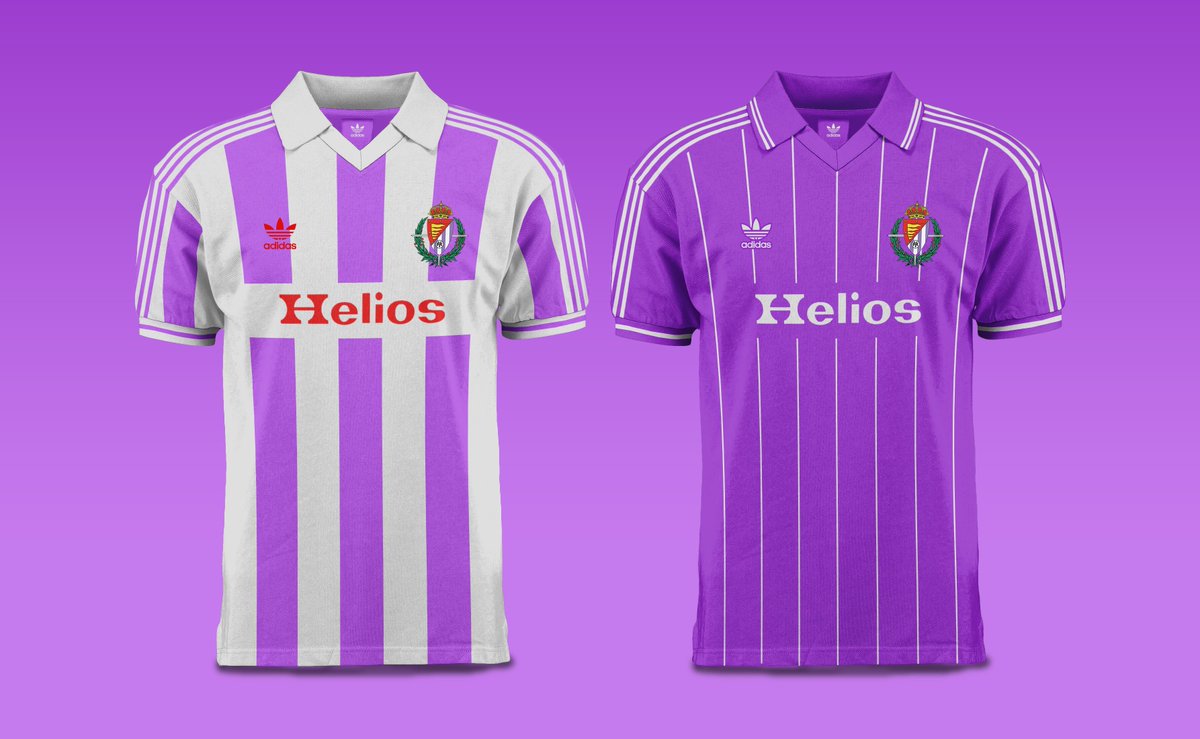equivocado pesadilla Marchitar Dani Rivera on Twitter: "Real Valladolid, versión retro de aquellas  camisetas de Adidas en los 80 que, para mi gusto, fue la época con las  camisetas más bonitas de La Liga. Sencillas