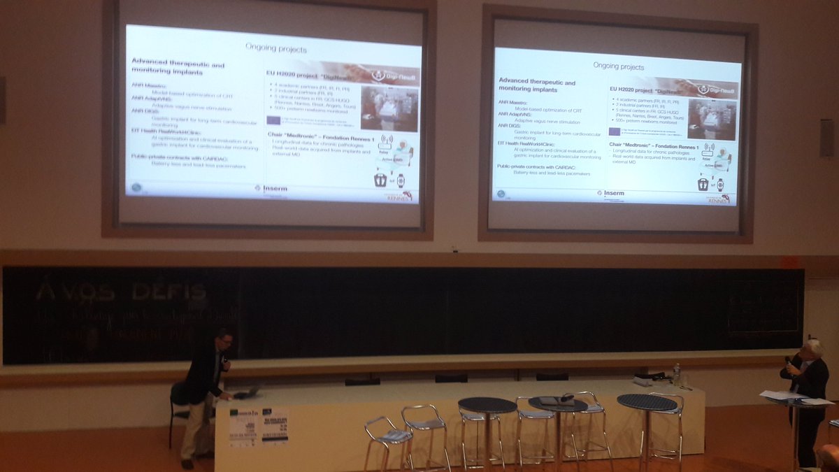 Digi-NewB présenté aux 50 ans du LTSI @UnivRennes1, un projet qui s'appuie sur plusieurs decennies de collaboration scientifique entre l'université et l'hôpital @HUGrandOuest <a href="/CHURennes/">CHU de Rennes</a>