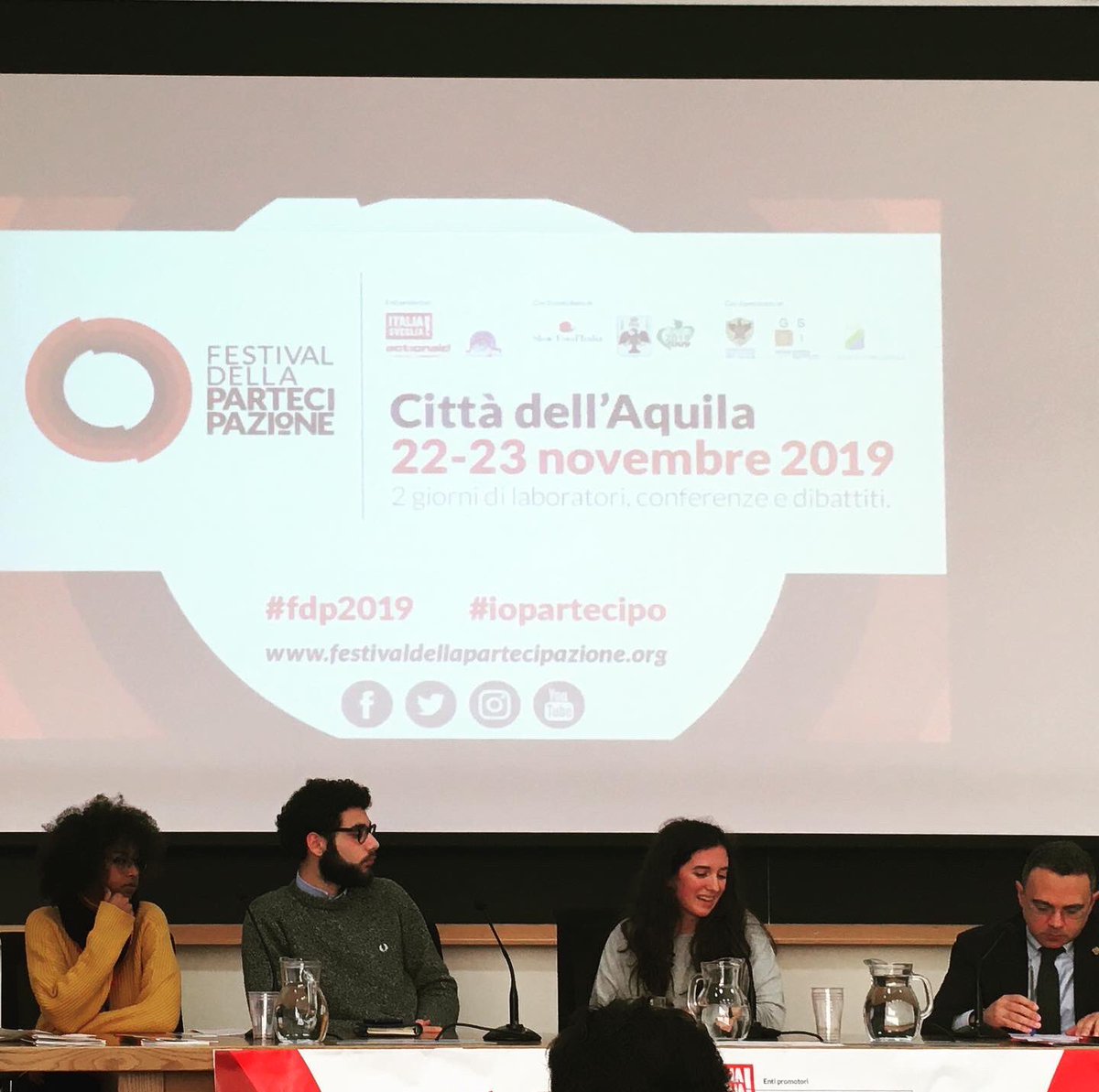 La quarta edizione del <a href="/festpartecipa/">Festival della Partecipazione</a> non poteva avere apertura migliore che il protagonismo di giovani cittadine e cittadini. #fdp2019 #ioPartecipo #masterclass