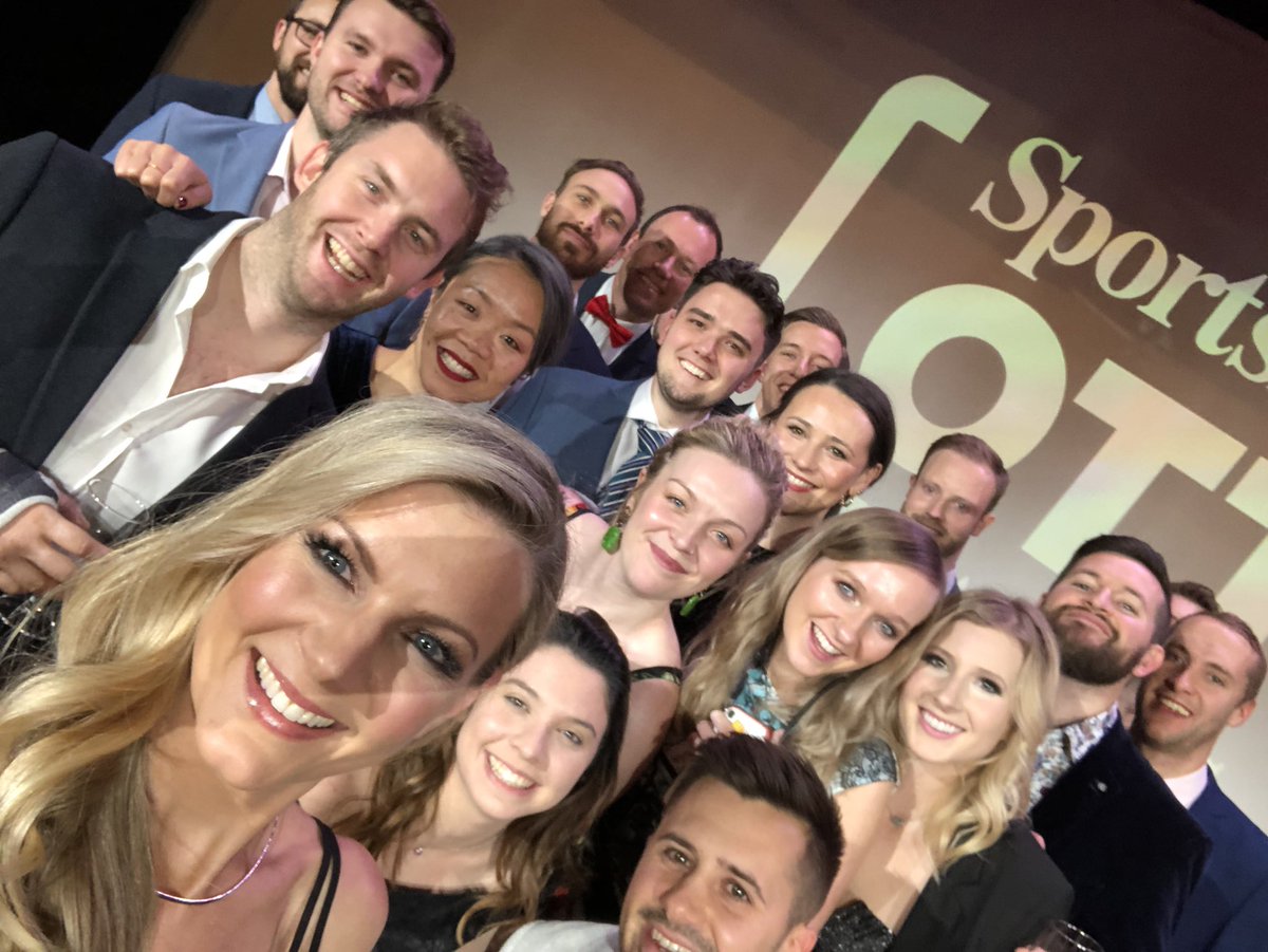 rhiannoncwjones's tweet photo. What a fabulous evening! An honour & a pleasure to host the inaugural @SportsProEvents OTT Awards. Thank you for having me! #SPOTTAwards #SPOTT19 https://t.co/fahFkK46wF