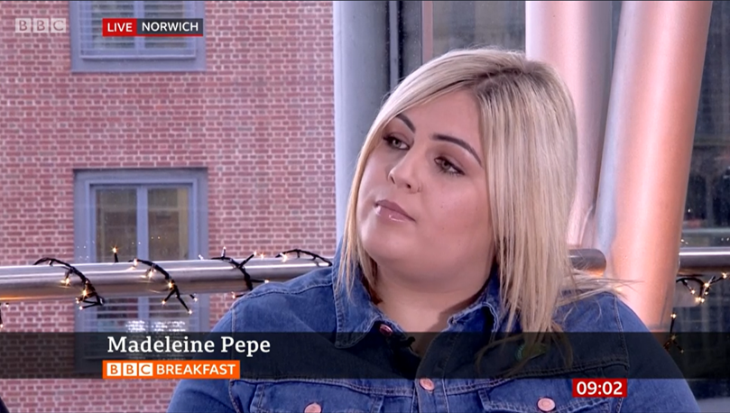 Enabletherapy's tweet photo. Brilliant interview with Student OT Madeleine Pepe on @BBCBreakfast this morning talking about all about Occupational Therapy and the need for more funding.

"Occupational Therapy is all about giving people the tools to recover."

#occupationaltherapy #NHS #OTnews #studentOT https://t.co/coWBiGA5lI