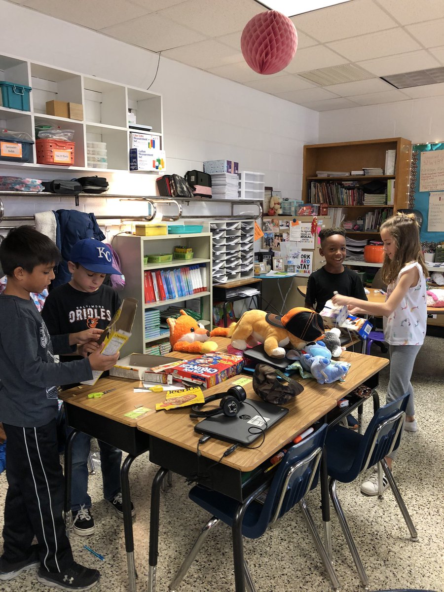 HowlinMarina's tweet photo. Planning and designing our simple machines project that will dispense cereal into a bowl. @paeseagulls https://t.co/G6iTbqSgB9